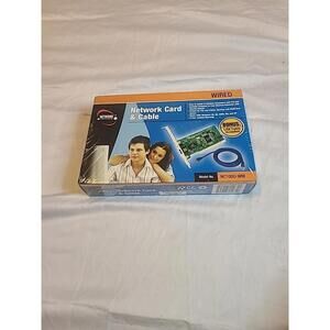 Wired Network Card & Cable Model No. NC100U-WM Sealed Network Everywhere